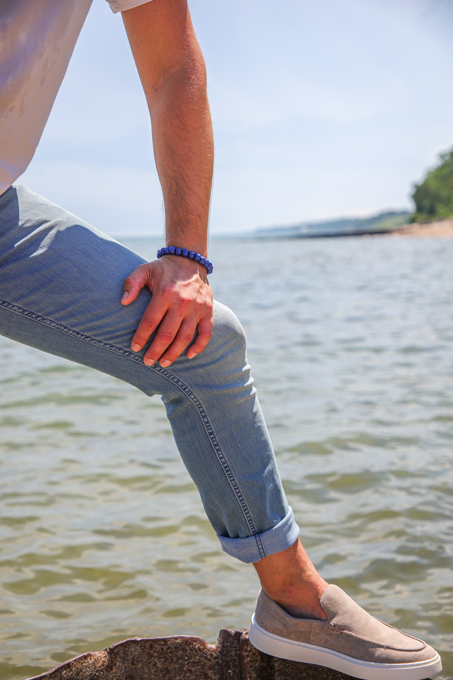 Ble Lanmè – Sea Blue Bracelet