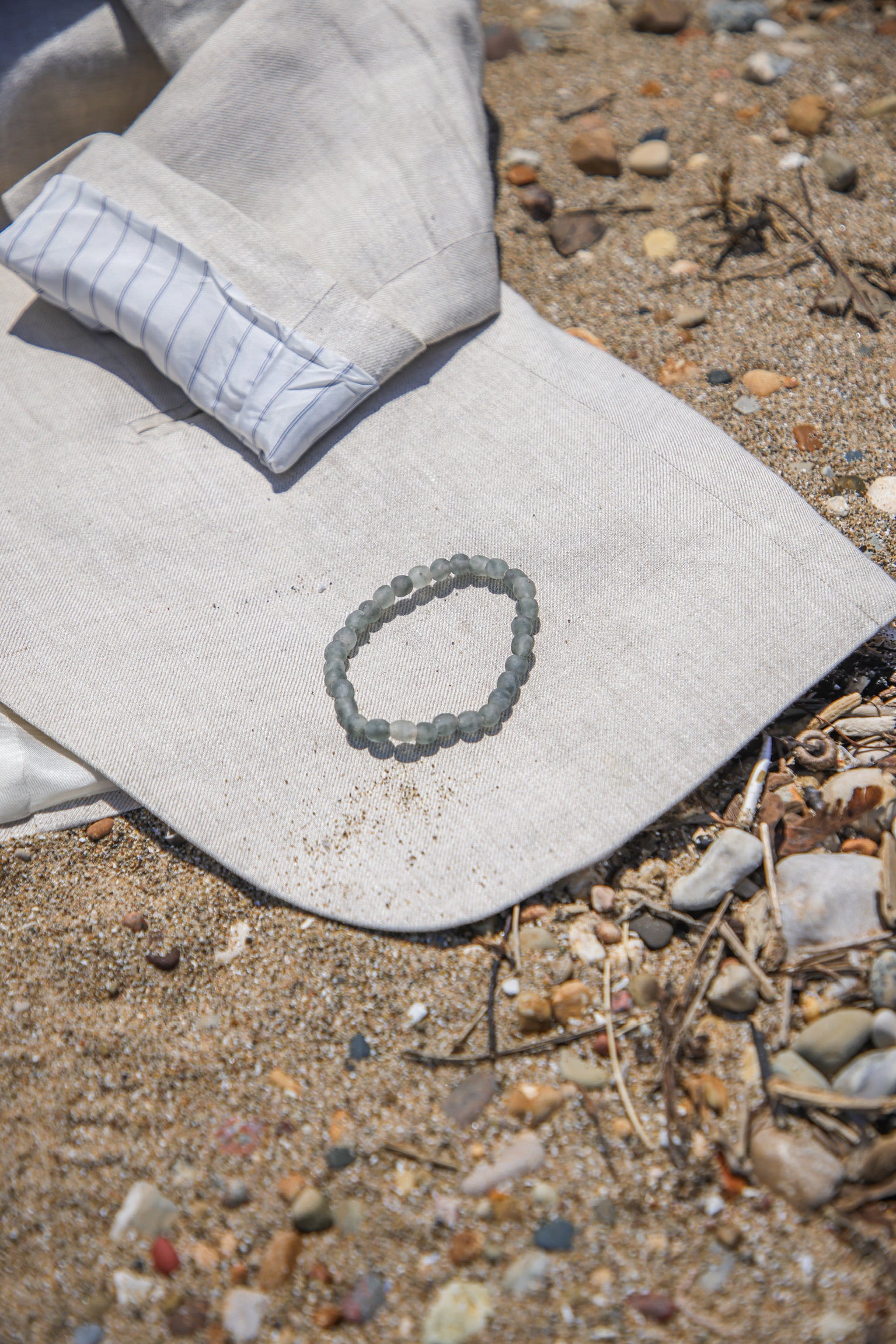Ashstone – Ghana Bead Bracelet