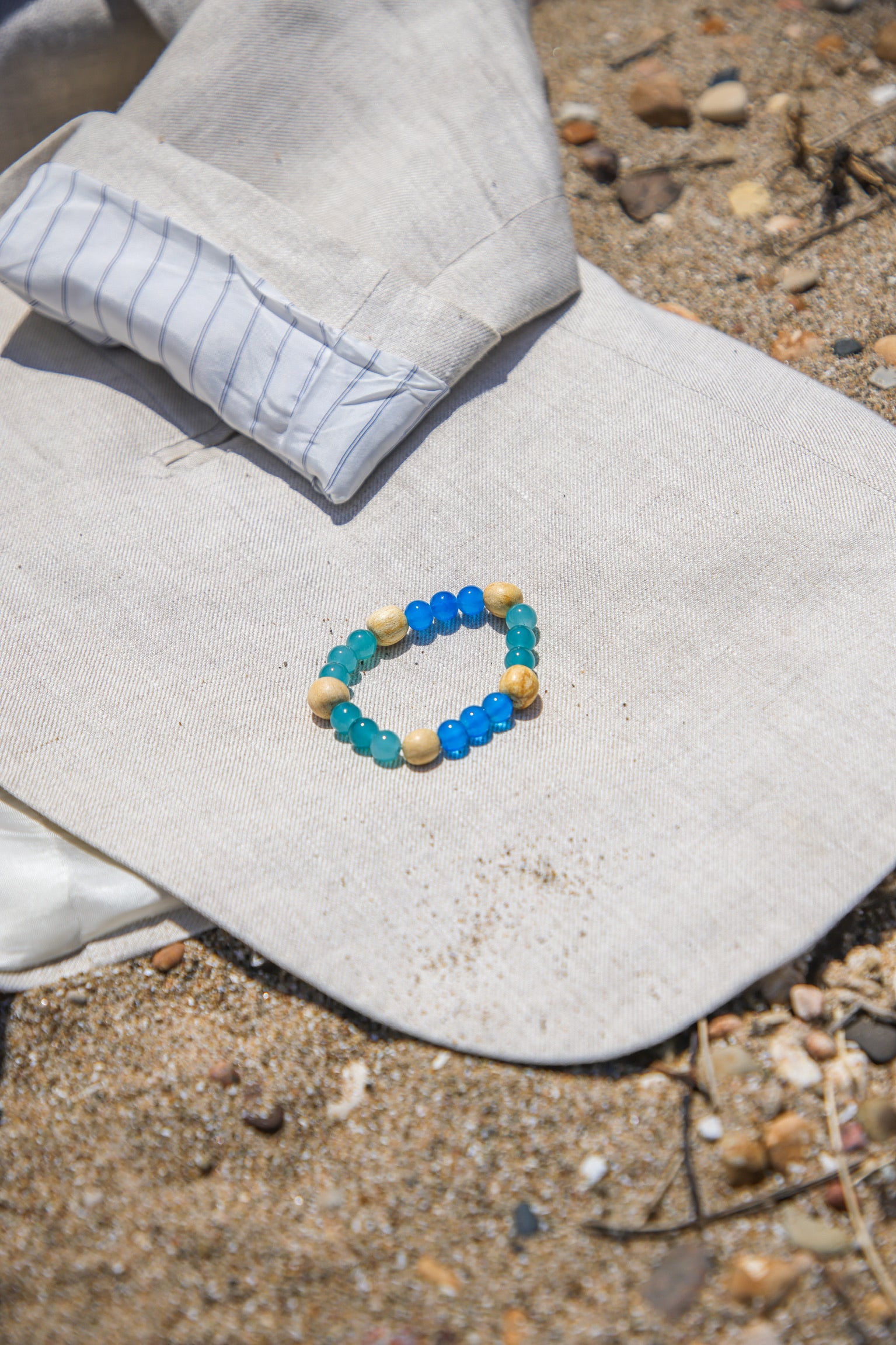 Inti Glow – Ecuador Forest & Sky Bracelet