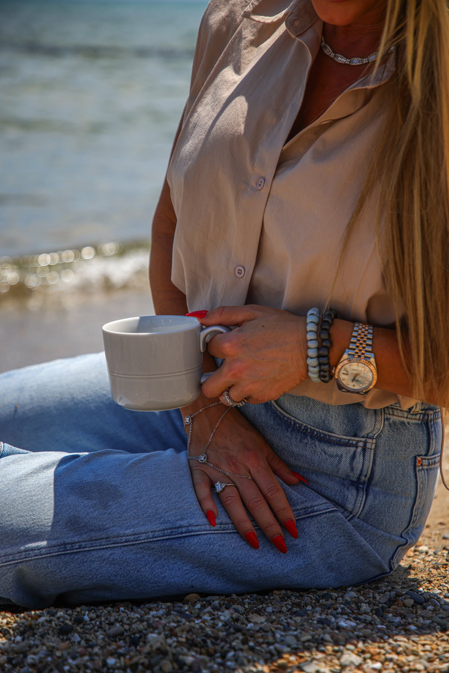 Limyè Bleu – Haiti Clarity Bracelet