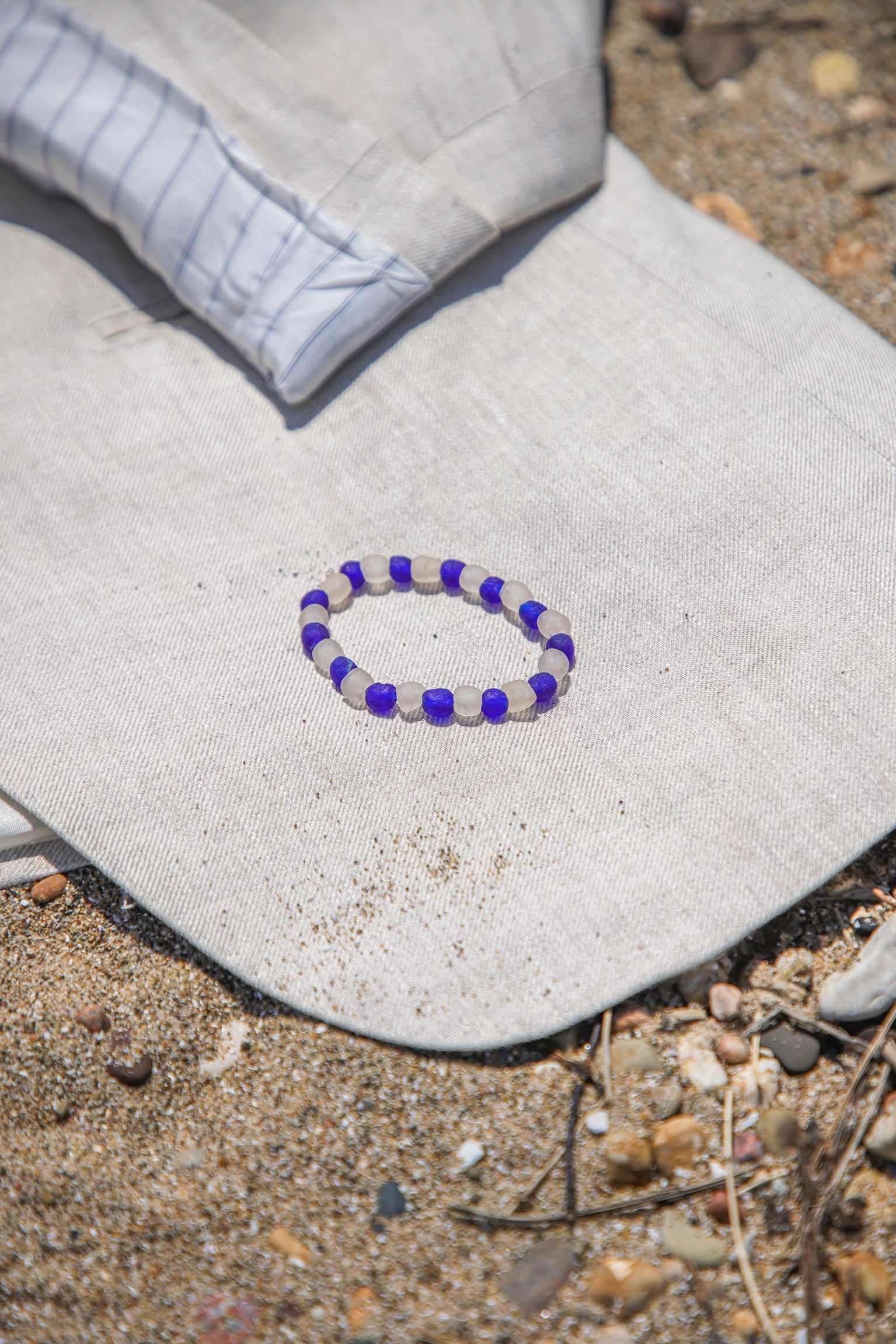 Atlantic Rhythm – Ghana Bead Bracelet