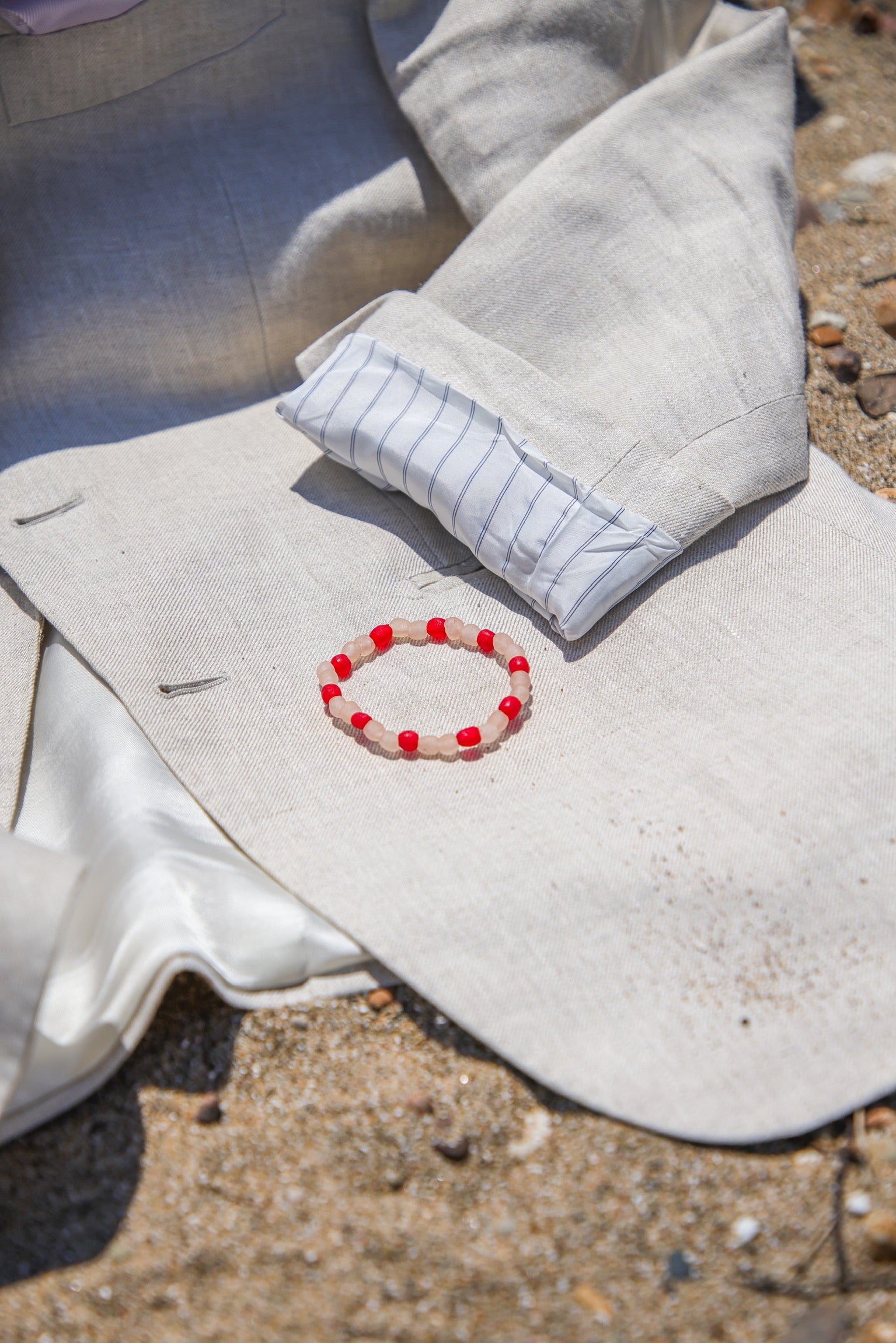 Ember Bloom – Ghana Bead Bracelet